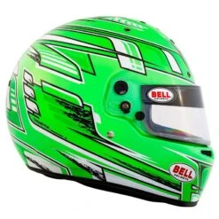 Bell KC7-CMR Kart Helmet - Champion Green 14 Bell KC7-CMR Kart Helmet - Champion Green -Motorcycle Equipment Store 35549 4