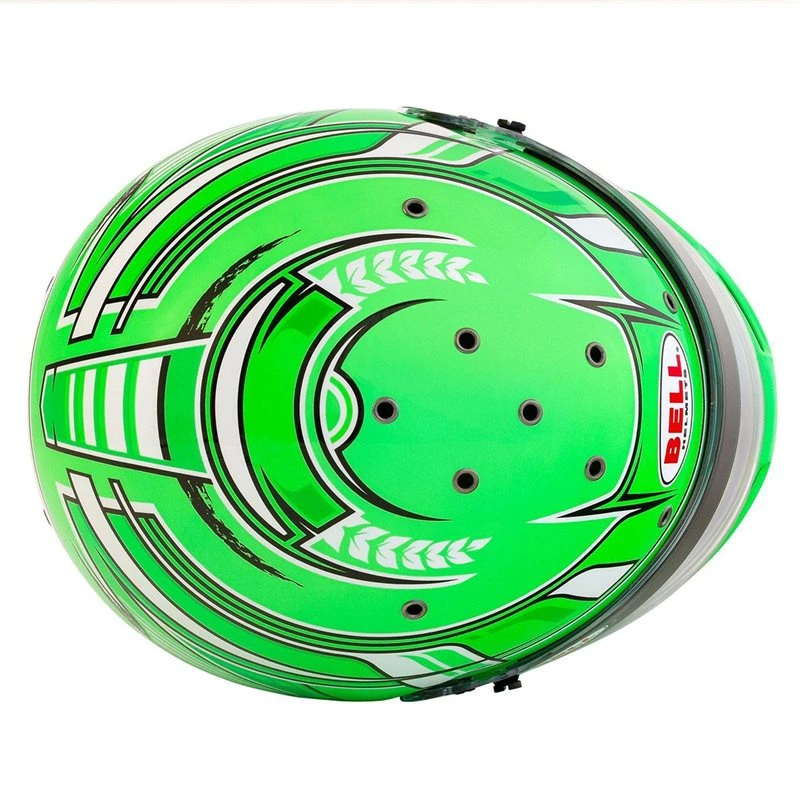 Bell KC7-CMR Kart Helmet - Champion Green 7 Bell KC7-CMR Kart Helmet - Champion Green - Image 7
