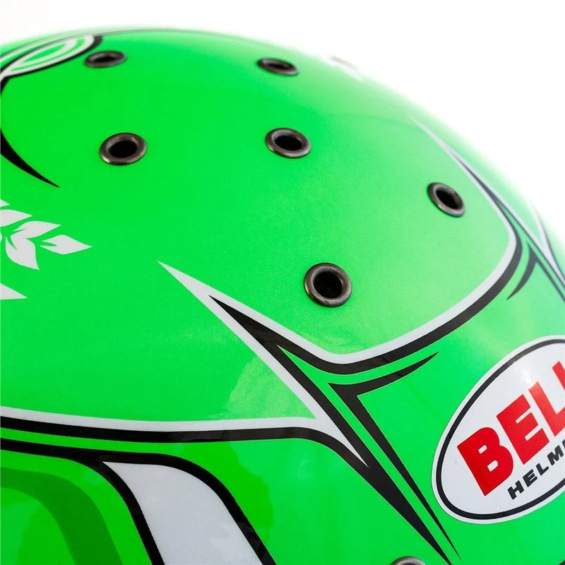 Bell KC7-CMR Kart Helmet - Champion Green 10 Bell KC7-CMR Kart Helmet - Champion Green - Image 10