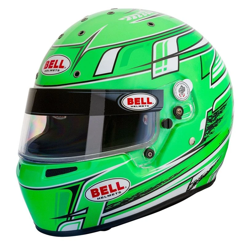 Bell KC7-CMR Kart Helmet - Champion Green 1 Bell KC7-CMR Kart Helmet - Champion Green
