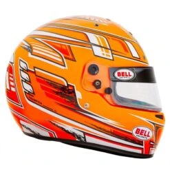 Bell KC7-CMR Kart Helmet - Champion Orange -Motorcycle Equipment Store 35550 3