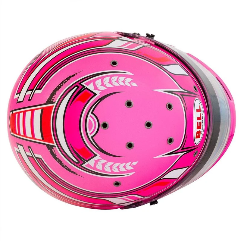 Bell KC7-CMR Kart Helmet - Champion Pink 6 Bell KC7-CMR Kart Helmet - Champion Pink - Image 6