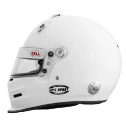 Bell GP3 Sport Car Helmet (White) With Hans Posts -Motorcycle Equipment Store 35560 4