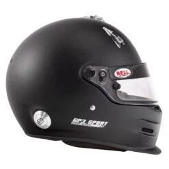 Bell GP3 Sport Helmet (Matt Black) With Hans Posts -Motorcycle Equipment Store 35561 2