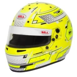 Bell RS7-K Kart Racing Helmet (Yellow)