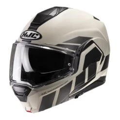 HJC I100 Beis Flip Front Helmet (Brown)