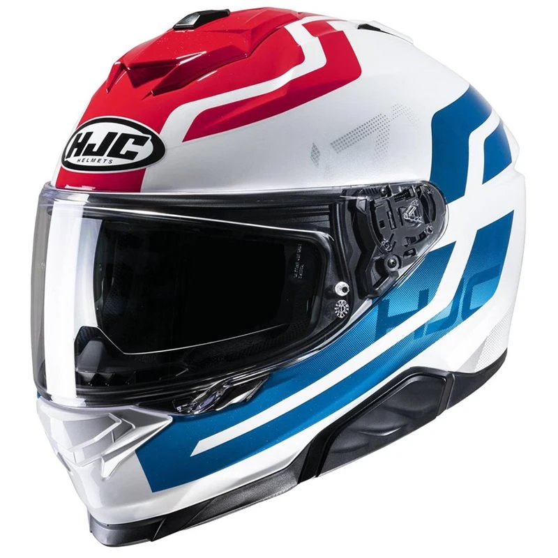 HJC I71 Enta Helmet (White|Red|Blue) 1 HJC I71 Enta Helmet (White|Red|Blue)