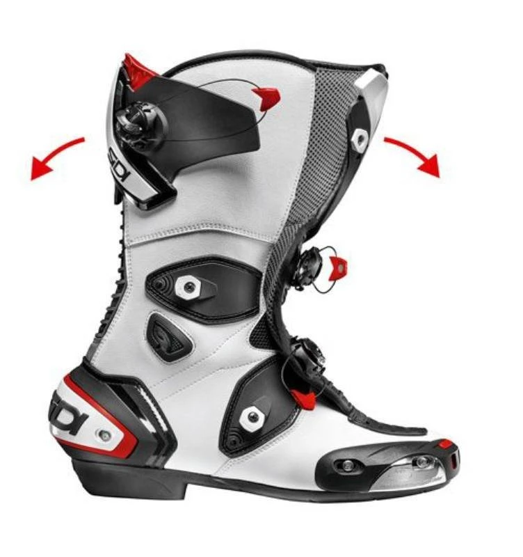 Sidi Mag-1 Motorcycle Boots CE (White/Black) 3 Sidi Mag-1 Motorcycle Boots CE (White/Black) - Image 3