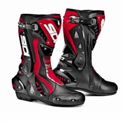Sidi ST CE Motorcycle Boots (Black/Red)